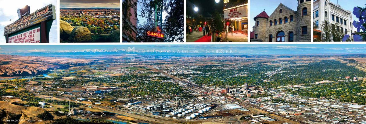 "MONTANA PANORAMIC - Transparent in the Backlight" Hardcover Coffee Table Book - SPECIAL SIGNED COPIES BY SHANN & CRAIG!