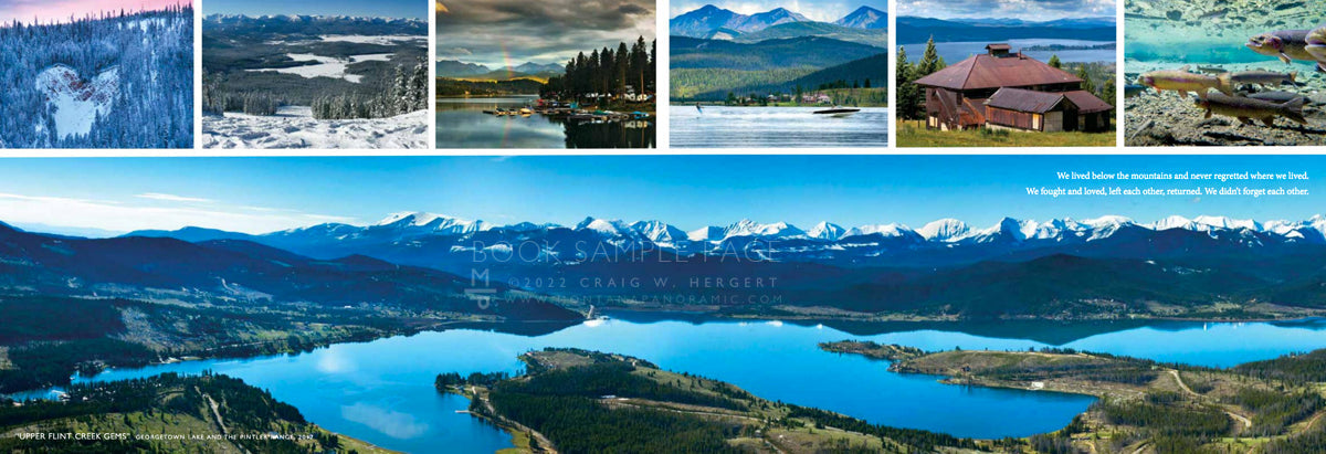 "MONTANA PANORAMIC - Transparent in the Backlight" Hardcover Coffee Table Book - Signed Copy - GIFT PACK