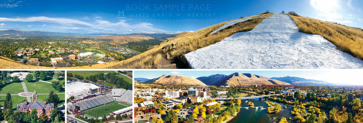 "MONTANA PANORAMIC - Transparent in the Backlight" Hardcover Coffee Table Book - Signed Copy - GIFT PACK