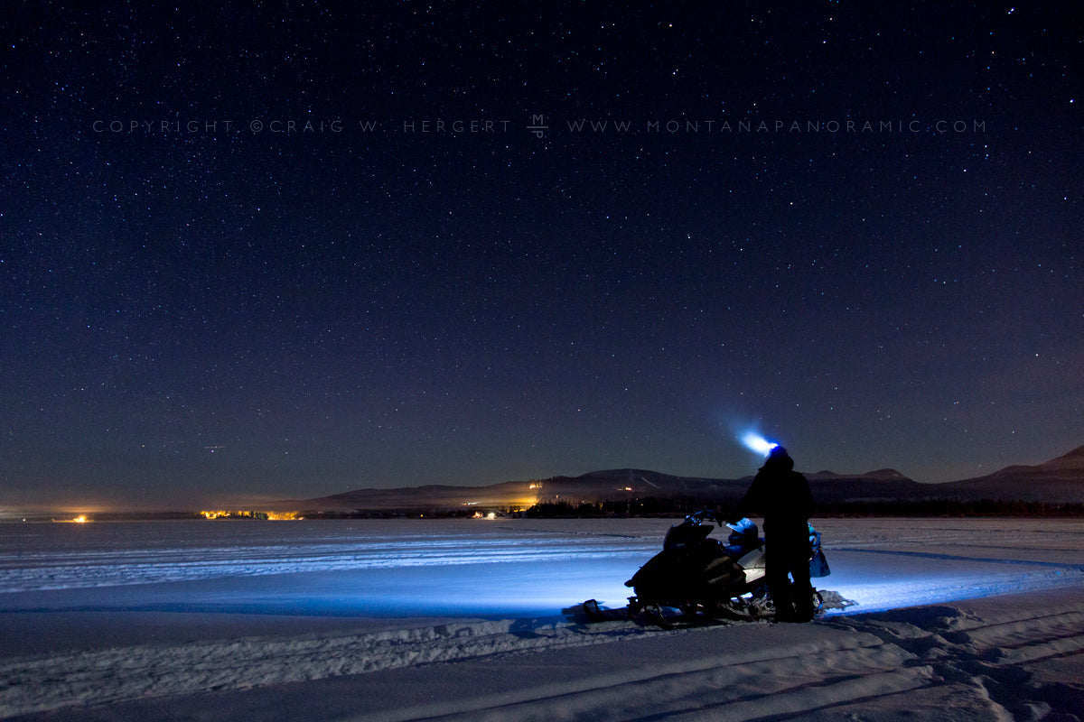 "New Years Eve at the 7 Gables" - Georgetown Lake, MT (OE)