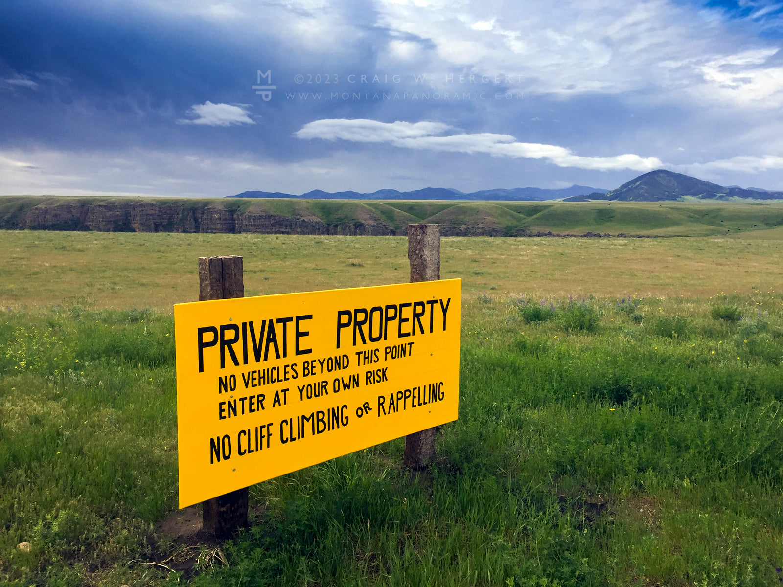"The Precipice" - Shonkin - Highwood, MT