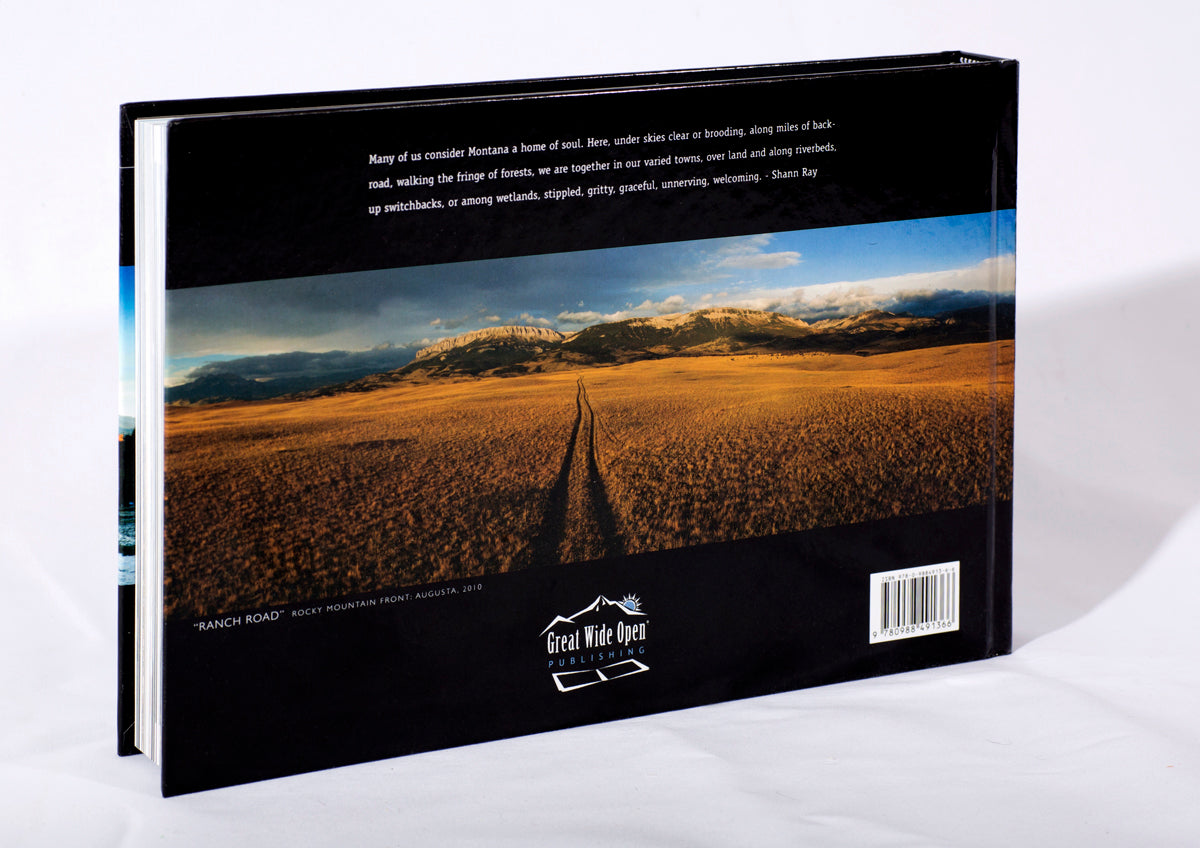 "MONTANA PANORAMIC - Transparent in the Backlight" Hardcover Coffee Table Book - Signed Copy - GIFT PACK