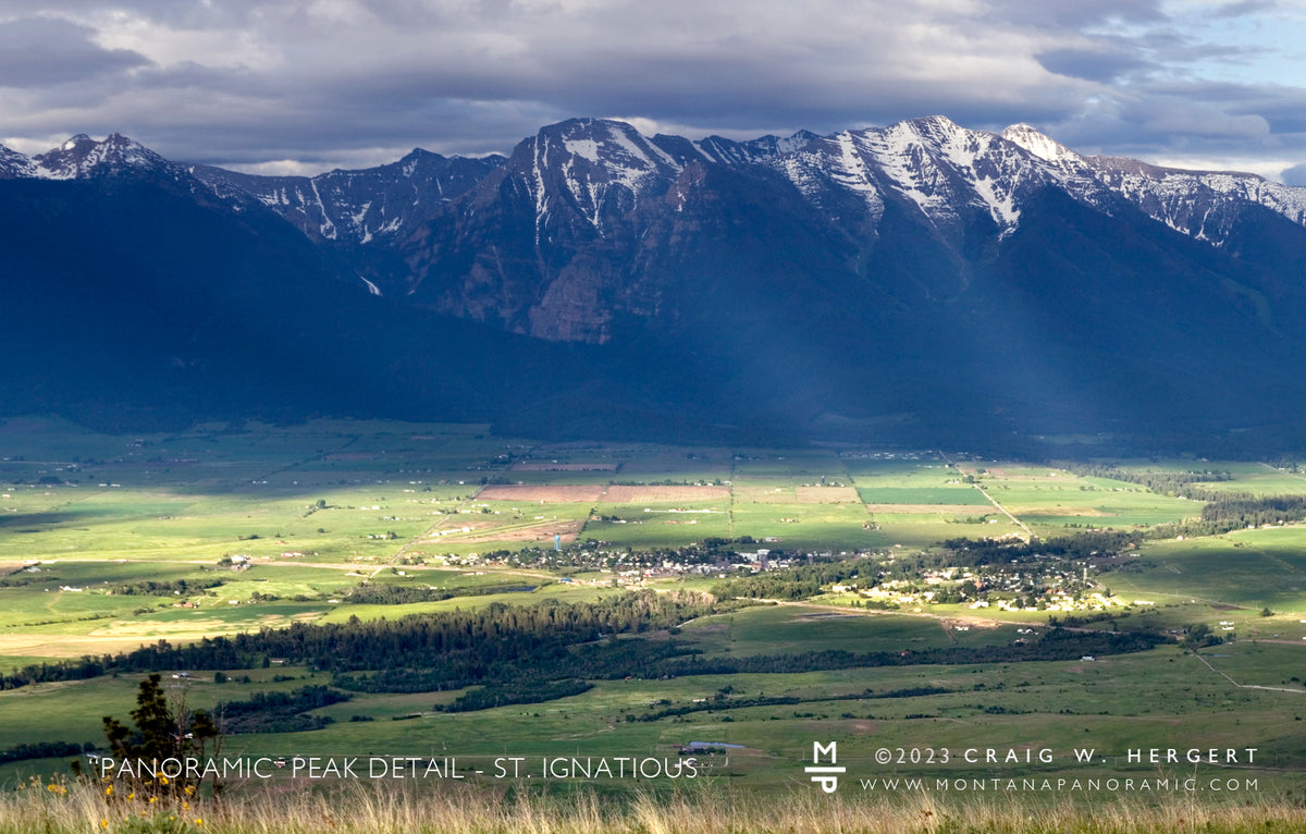 "Panoramic Peak" St. Ignatius, MT (OE) Montana Panoramic Gallery