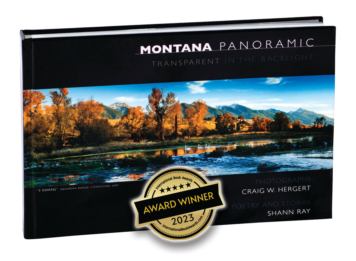 "MONTANA PANORAMIC - Transparent in the Backlight" Hardcover Coffee Table Book - Signed Copy