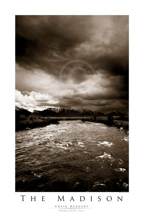 "The Madison" - Montana Water Series - POSTER