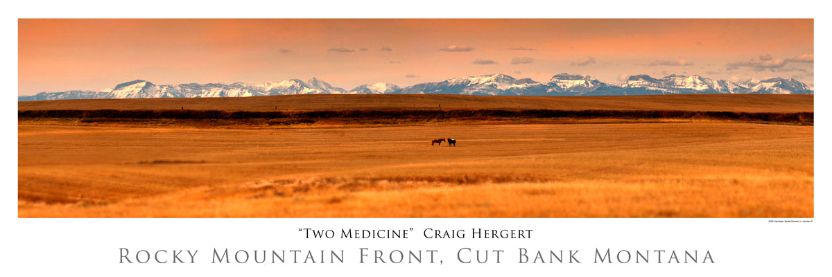 "Two Medicine" - Cut Bank, MT - POSTER