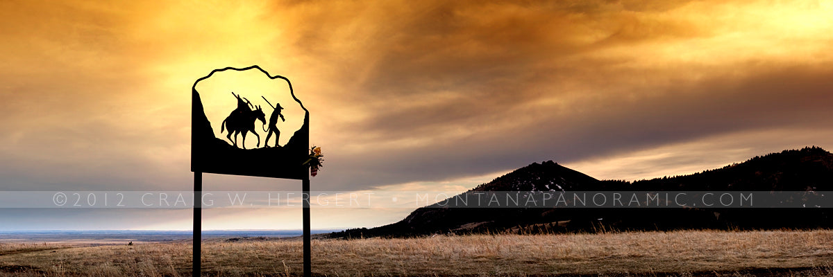 "Old Miner Memorial" - Zortman, MT (OE)