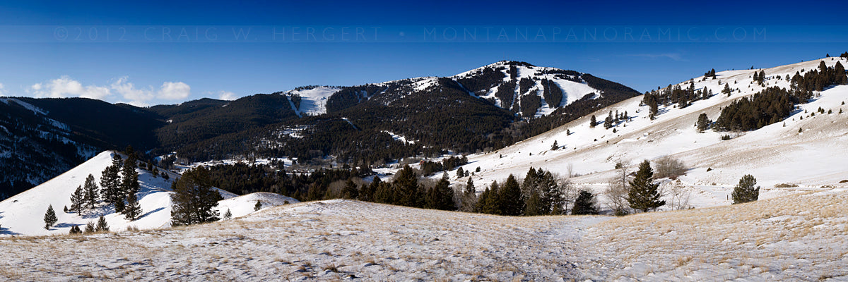 "Winter at Marysville" Great Divide, Helena (OE)