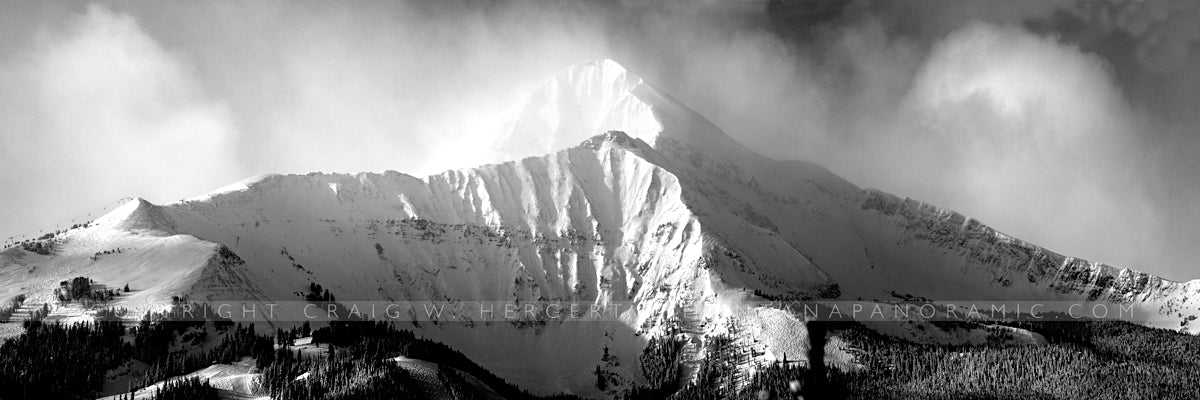 "First Turns on Three Forks" - Moonlight Basin - Big Sky, MT
