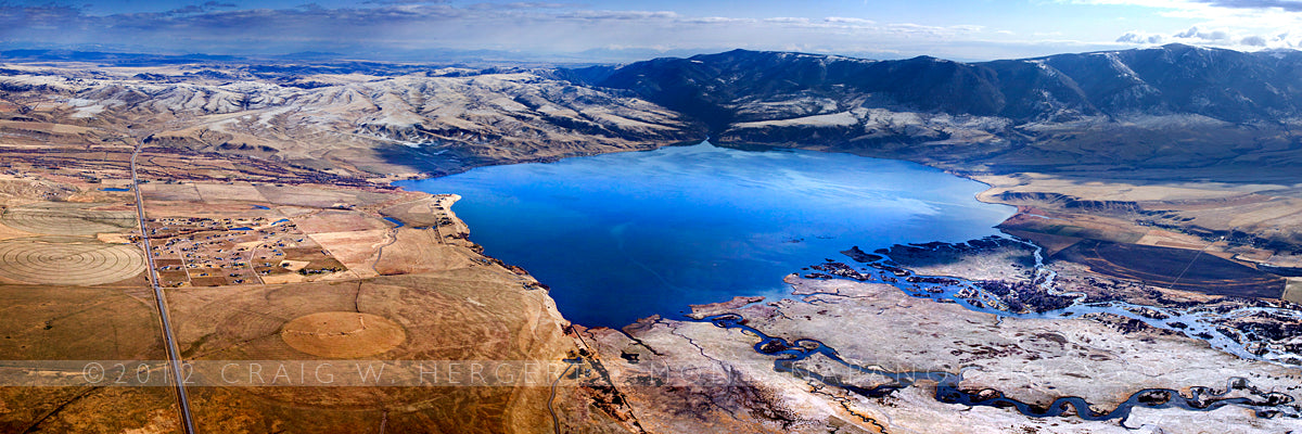 "Early Spring over Ennis Lake" - McAllister, MT (OE)