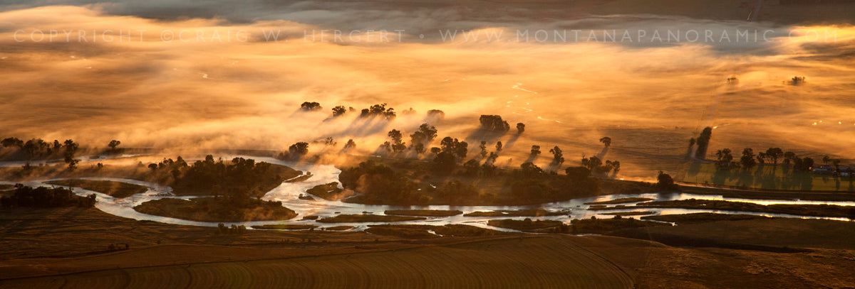 "Sunrise Over the Madison"  - Three Forks, MT (OE)