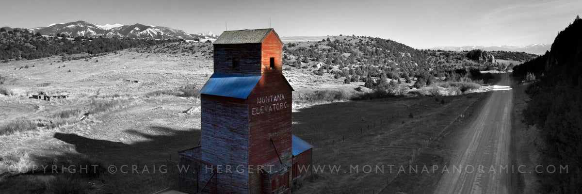 "Montana Elevator - Accola" - Dry Creek, MT