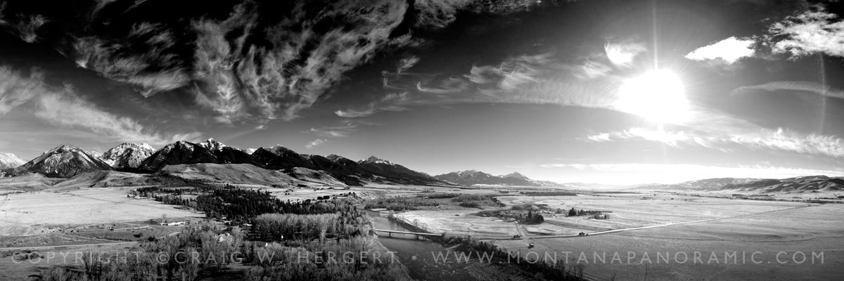 "Spring Above Pine Creek" Yellowstone River, MT (OE)