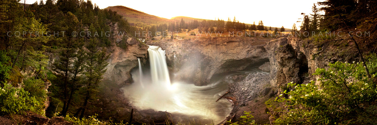 "Boulder Falls" - Natural Bridge State Park - Big Timber, MT