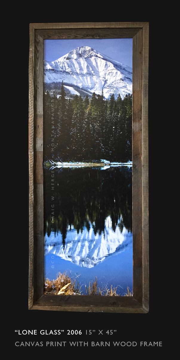 "Lone Glass" - Big Sky, MT