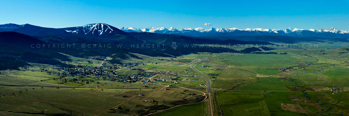 "Spring Above Flint Creek Valley" Philipsburg, MT (OE)