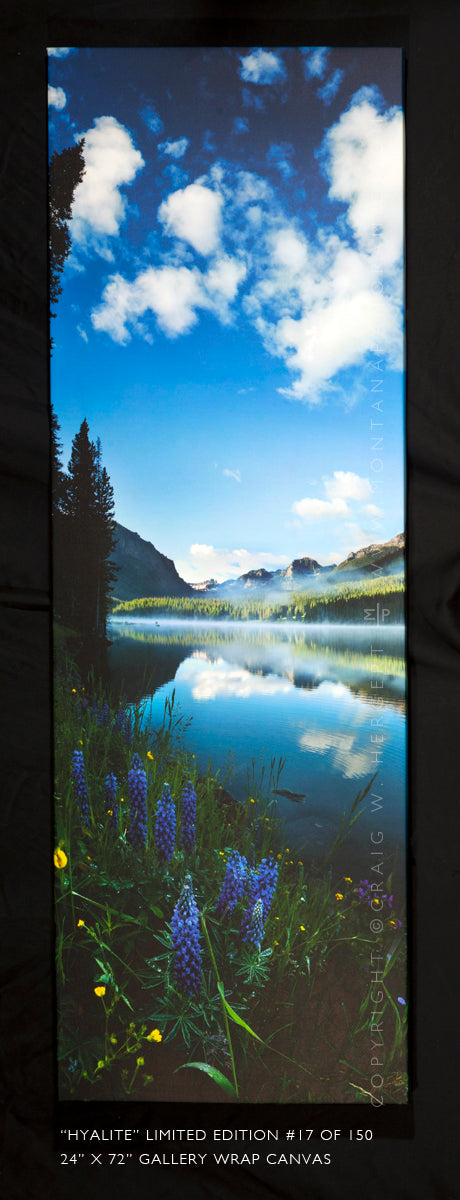 "Hyalite" - Gallatin Range, MT - 24"x72"gallery wrap canvas
