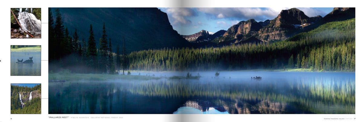 "MONTANA PANORAMIC-Volume 1: 1997-2007" Hardcover Coffee Table Book -