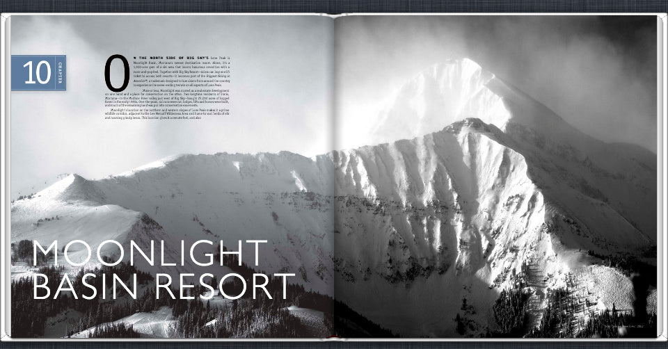 MONTANA: SKIING THE LAST BEST PLACE - Original Printing  - Out of print