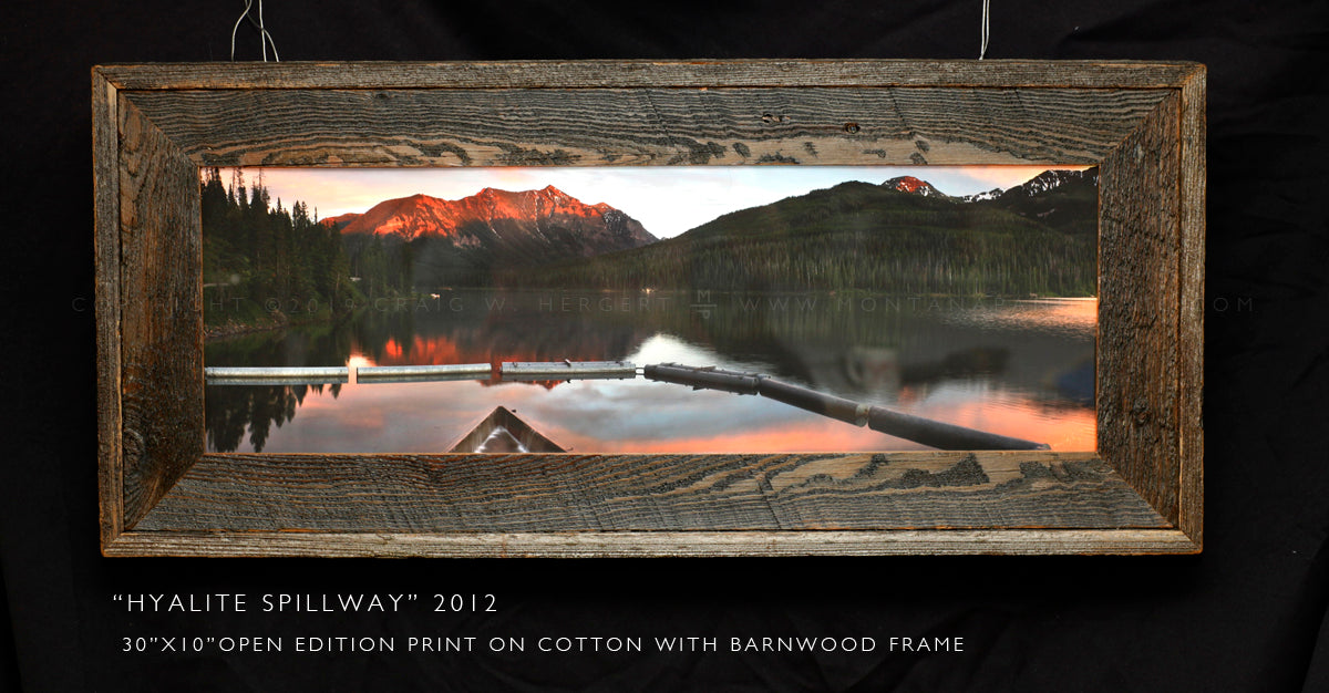 "The Spillway" - Hyalite Lake, MT