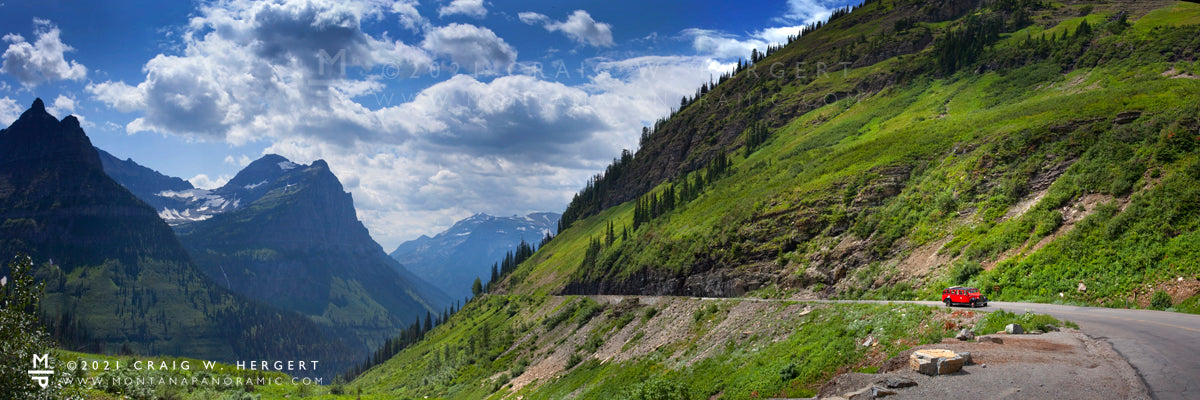 "Going to the Sun #2" - Glacier N.P., MT