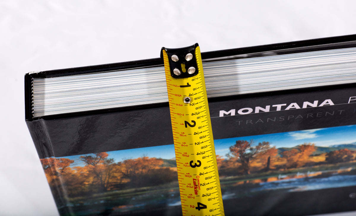 "MONTANA PANORAMIC - Transparent in the Backlight" Hardcover Coffee Table Book - Signed Copy