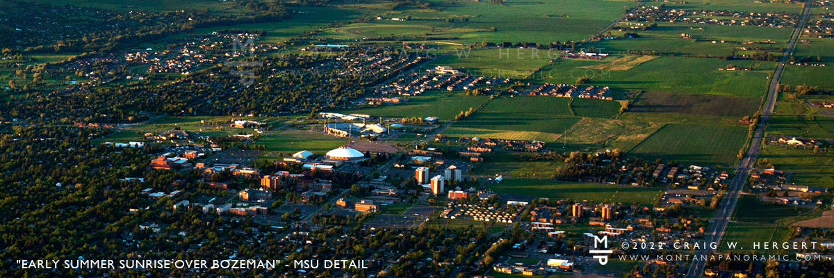 "Early Summer Sunrise Over Bozeman" - Bozeman, MT