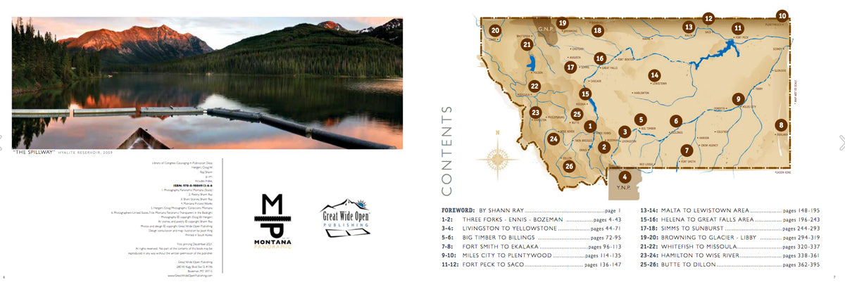 "MONTANA PANORAMIC - Transparent in the Backlight" Hardcover Coffee Table Book - Signed Copy