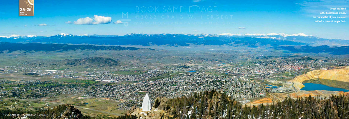 "MONTANA PANORAMIC - Transparent in the Backlight" Hardcover Coffee Table Book - Signed Copy