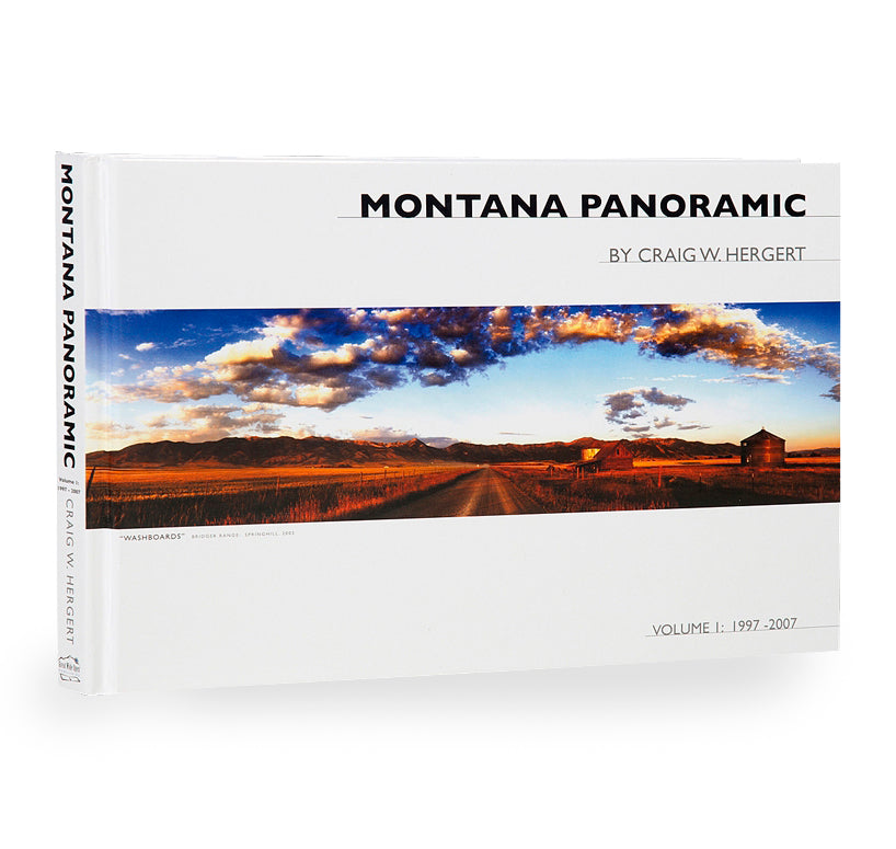 "MONTANA PANORAMIC-Volume 1: 1997-2007" Hardcover Coffee Table Book -