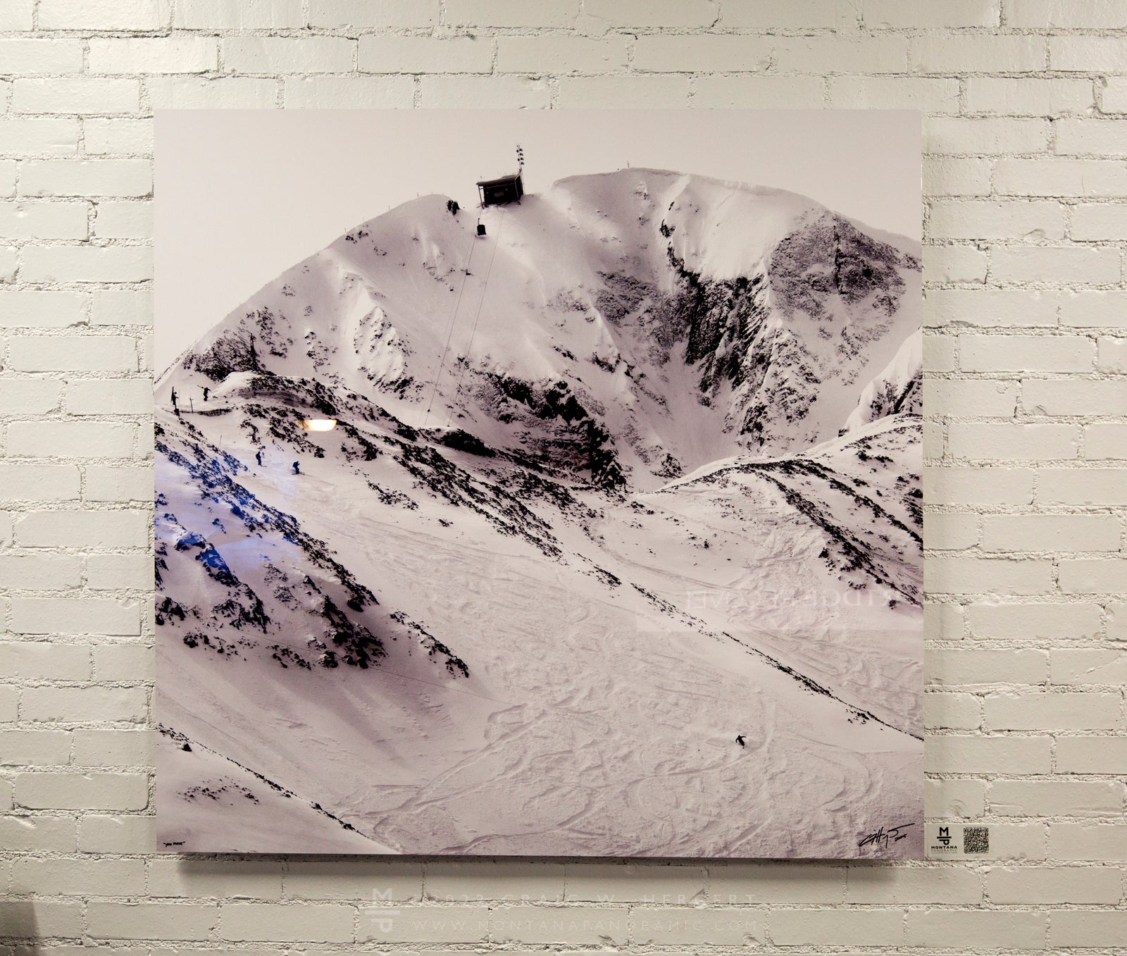 "You First" 45"x45" Big Sky, MT open edition metal print, ready to hang