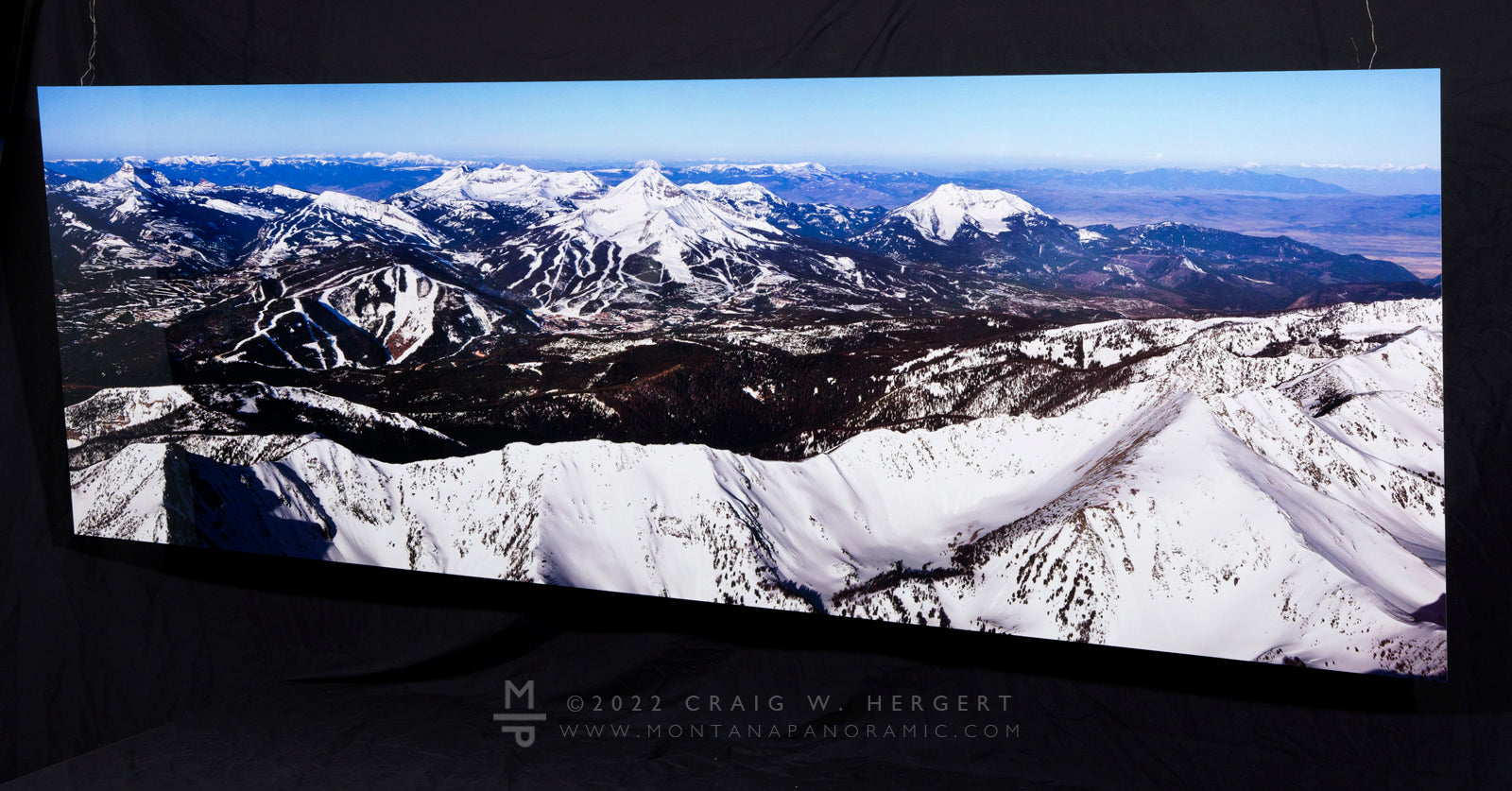 "The Trifecta" - 72" x 24" metal print, ready to hang