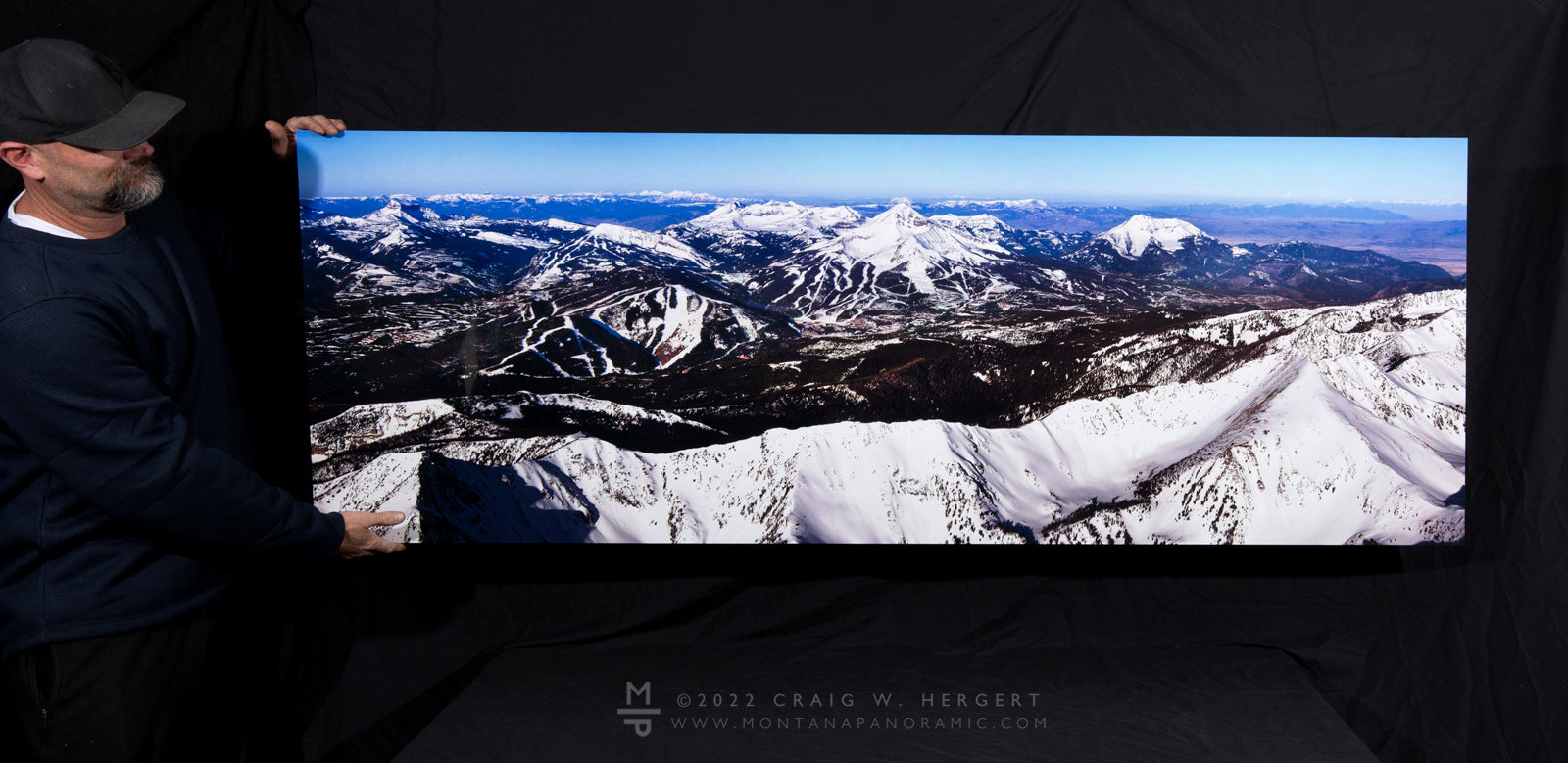 "The Trifecta" - 72" x 24" metal print, ready to hang