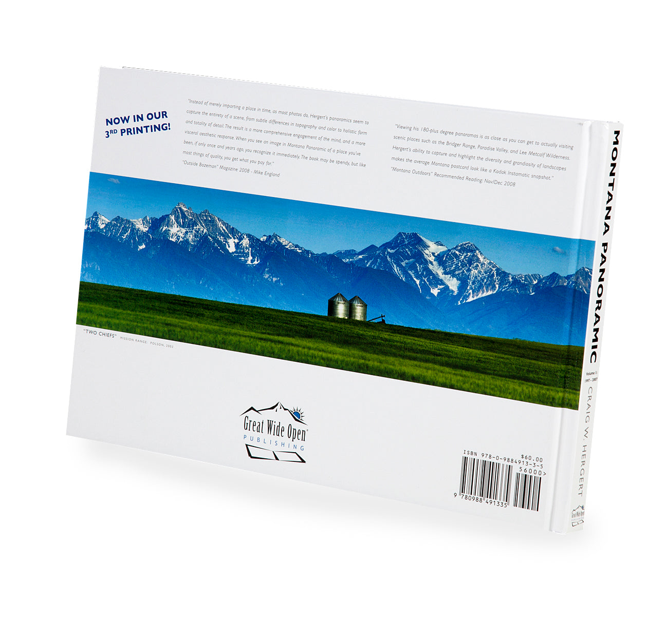 "MONTANA PANORAMIC-Volume 1: 1997-2007" Hardcover Coffee Table Book -