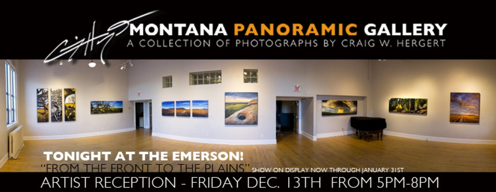 OPENING RECEPTION TONIGHT AT THE EMERSON!