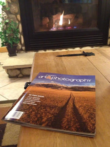 Cover shot on the inaugural edition of Montana Art and Photography Magazine