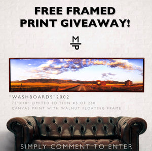 Win a FREE signed & framed print! (Grand Finale!)