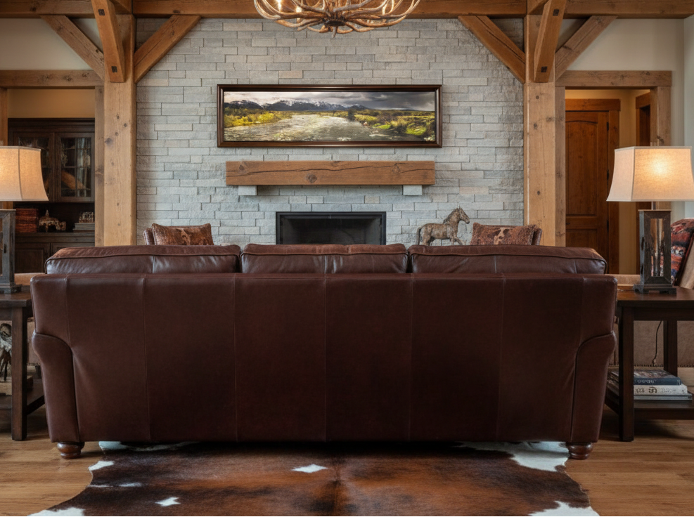 "3 Dollar Bridge" - 60" x 15" Framed Limited Edition