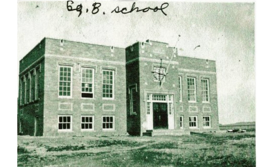 "Square Butte School House 1918" - Square Butte, MT (OE)