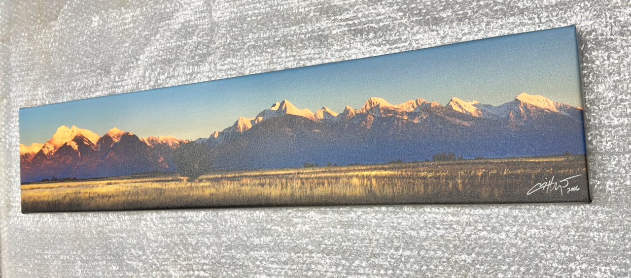 "McDonald Peak and the Mission Range" - Charlo, MT