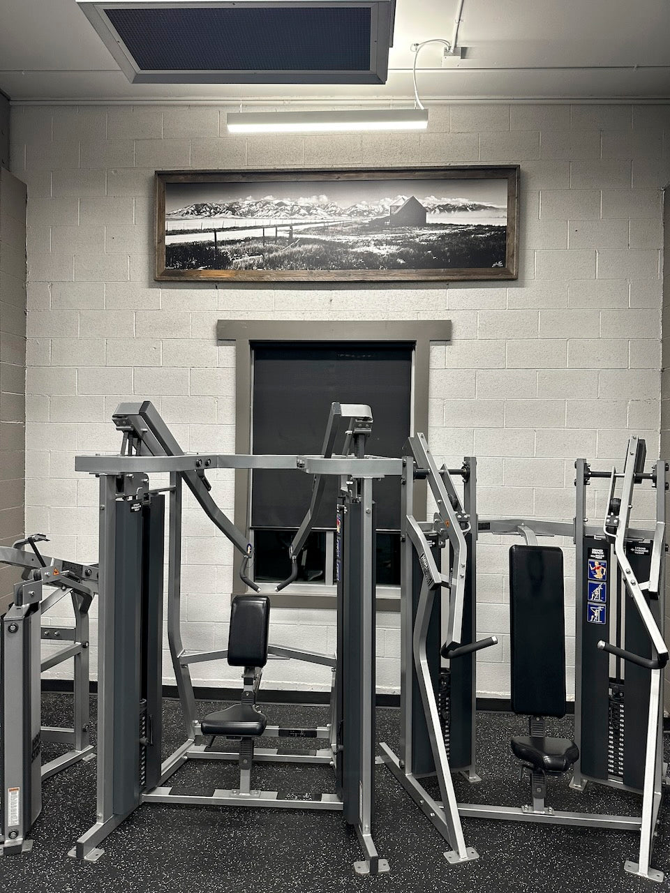 "Rector Road" - 100" x 30"  Barn wood framed