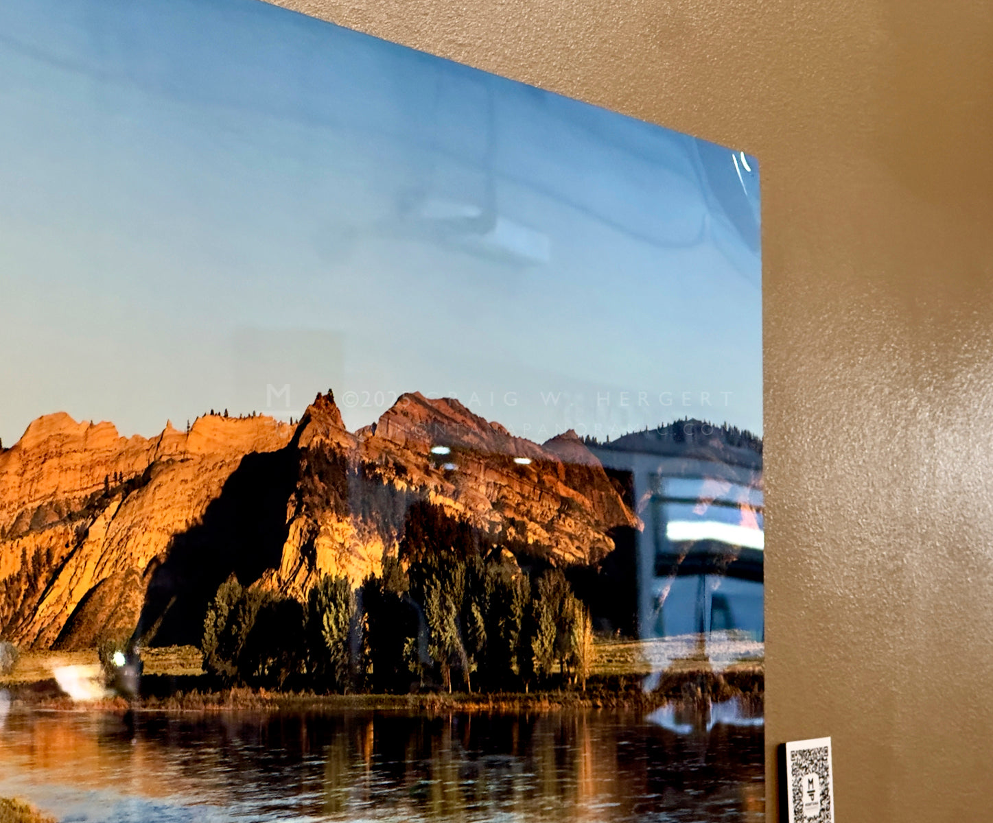"Natural Curves" 84"x 30" open edition metal print - ready to hang