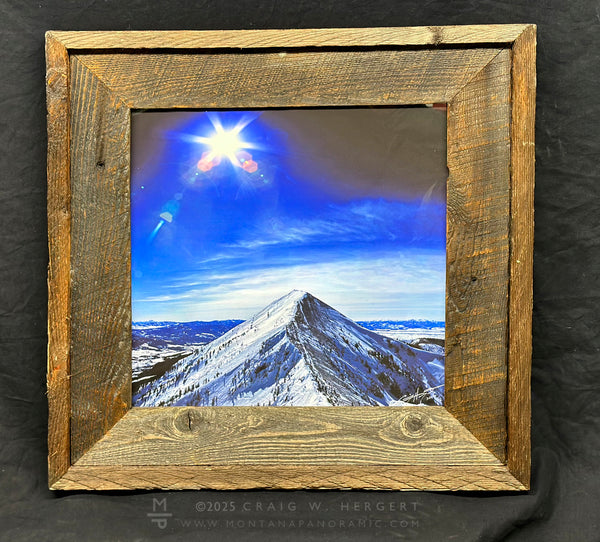 Spring Sun on Saddle Peak