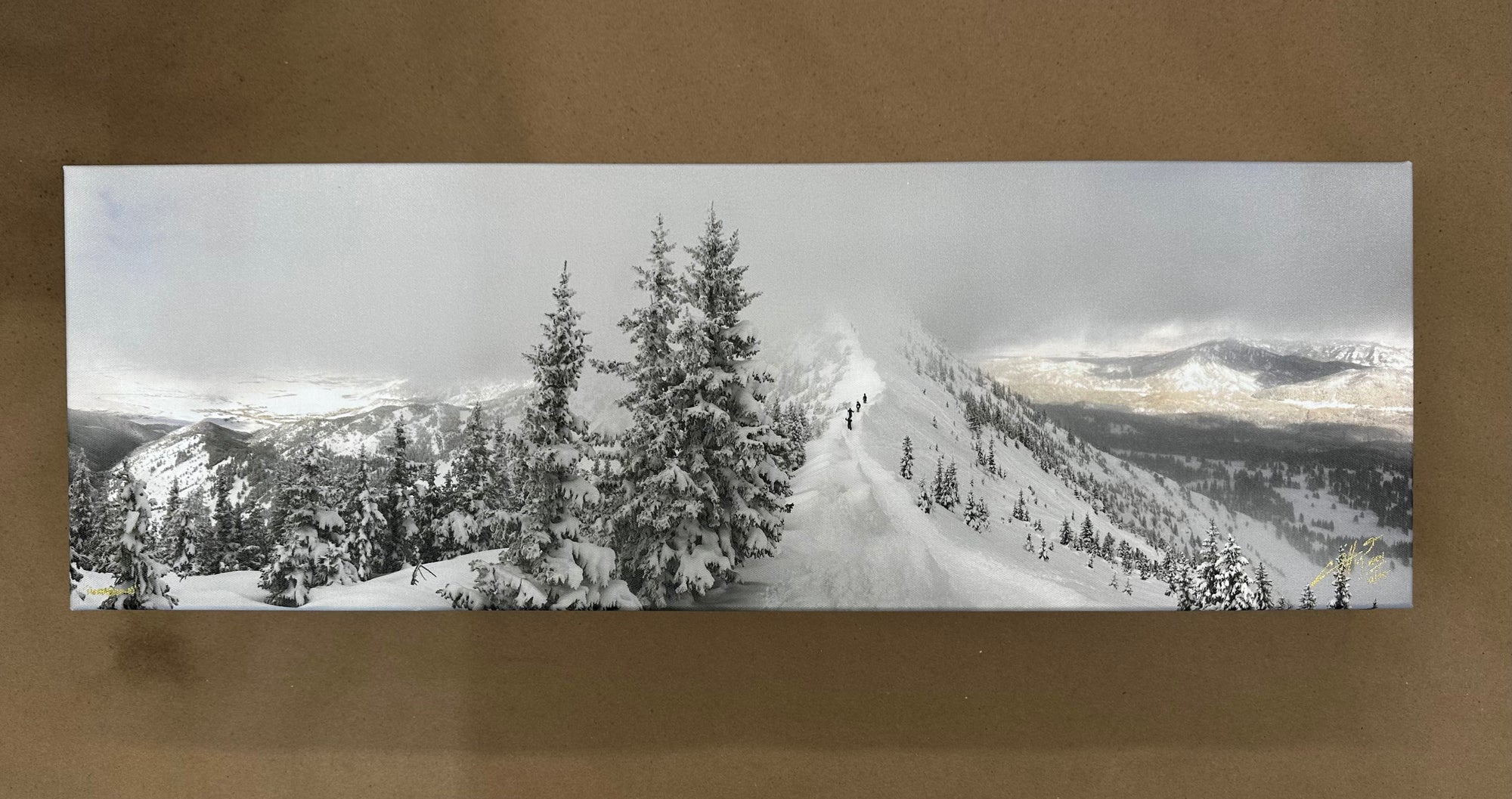 "Northbound" - 30" x 10" Limited edition canvas gallery wrap frame