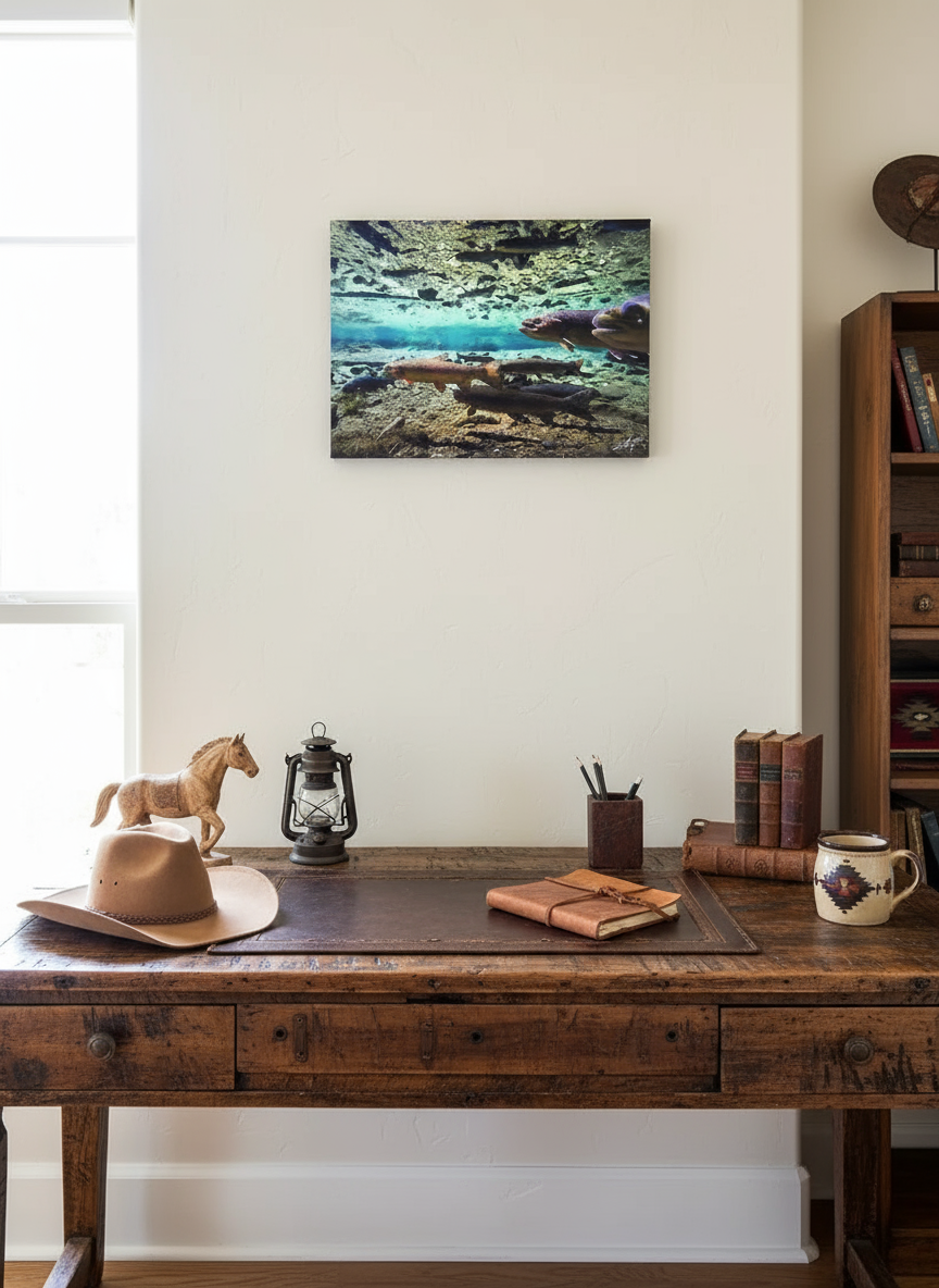 "Emily's Spring"  canvas gallery wrap framed