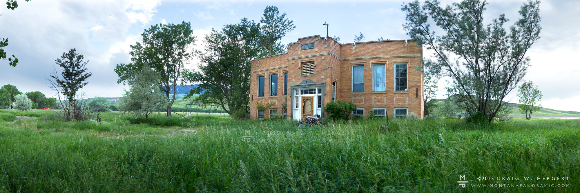 "Square Butte School House 1918" - Square Butte, MT (OE)
