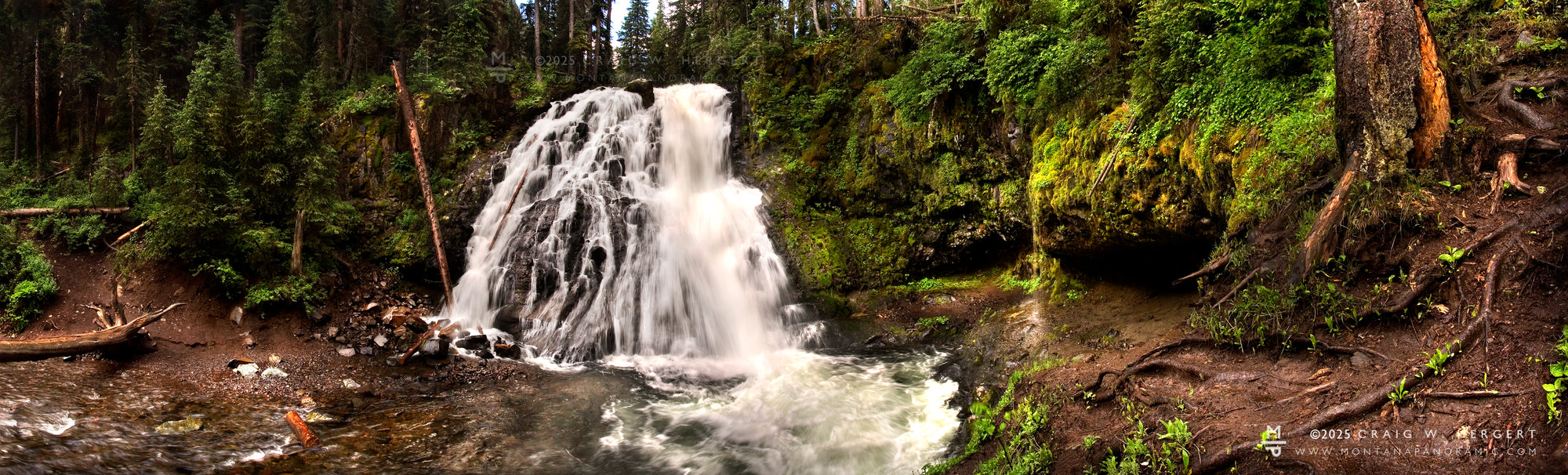 "Grotto Falls" - Bozeman, MT (OE)