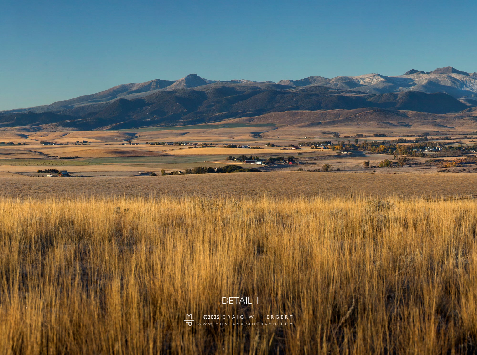 "Harrison Fall Morning" - Tobacco Root Range, MT