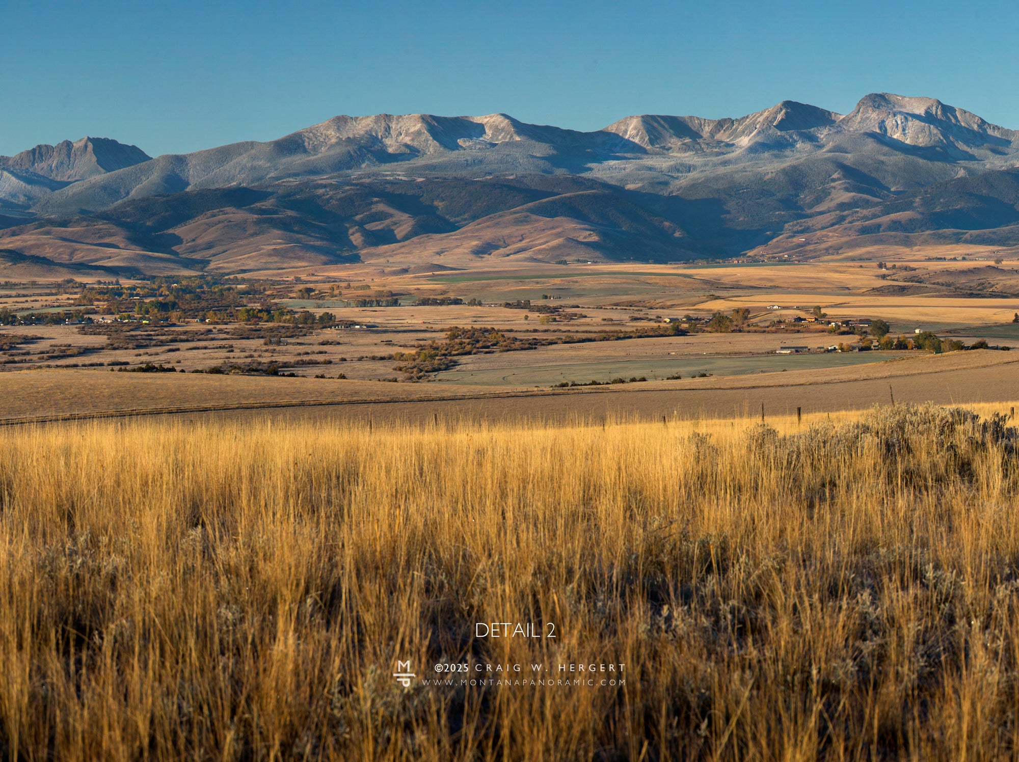 "Harrison Fall Morning" - Tobacco Root Range, MT