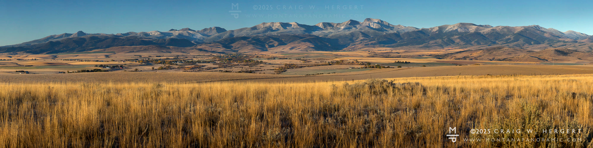 "Harrison Fall Morning" - Tobacco Root Range, MT